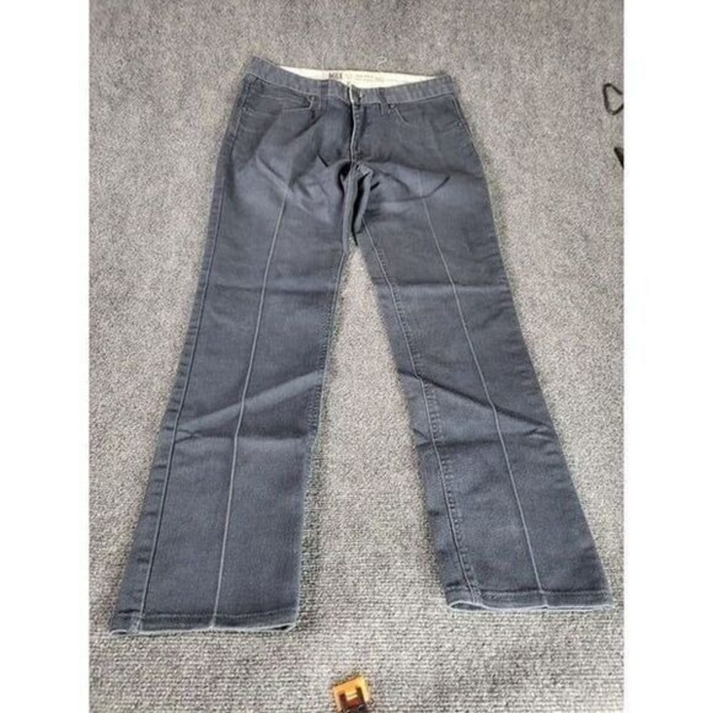 MBX Mens Size 32x32 Gray Slim Straight Leg Denim Jeans Casual Workwear Pants Fit